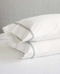 Hotel 2-Line Stitch 220 Thread Count Percale -Home Textiles Shop Hotel2Line Pillowcases Edit