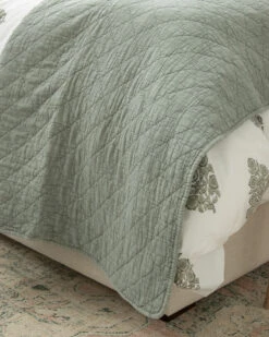 Huntington Coverlet Seaglass -Home Textiles Shop Huntington Coverlet Seaglass3
