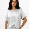 Kit Silky Soft Satin Tee 2 Kit Silky Soft Satin Tee -Home Textiles Shop Kit Satin Tee Grey Fox3