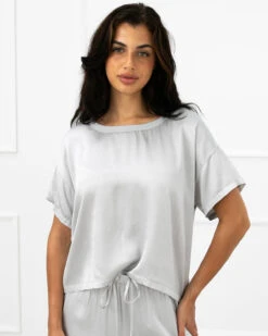 Kit Silky Soft Satin Tee