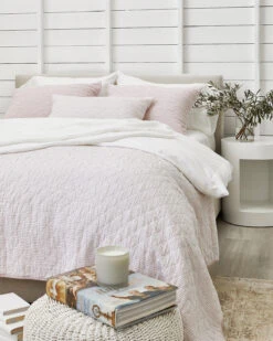 Lexington Quilt Chambray/Stripe Pink