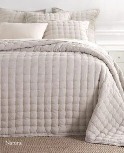 Home Textiles Shop -Home Textiles Shop Linen Puff Quilt 2