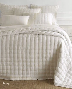 Linen Puff Quilt -Home Textiles Shop Linen Puff Quilt 3