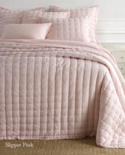 Linen Puff Quilt -Home Textiles Shop Linen Puff Quilt 4