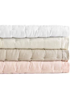 Linen Puff Quilt -Home Textiles Shop Linen Puff Quilt 5