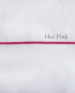 Chloe Embroidery 220 Thread Count Percale -Home Textiles Shop Loft 1 HotPink da1892cc 97eb 4aaa 8a7d ba4e4d3da6e1