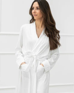 Luxe Pima Cotton Jersey Robe -Home Textiles Shop LuxePimaCottonJerseyRobe3