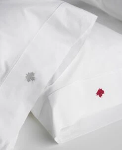 Maple Leaf Embroidered Pillow Cases - Limited Edition -Home Textiles Shop Maple Leaf Pillowcases 4
