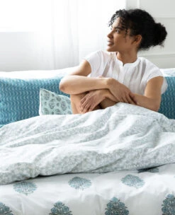 Meera Seaglass Deco Pillows -Home Textiles Shop Meera Seaglass Block Print5