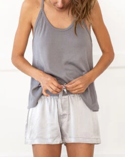 Mikel Satin Pyjama Shorts