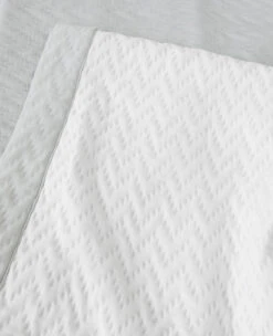 Milan Coverlet Grey/Milk -Home Textiles Shop Milan Quilt Grey Milk 1