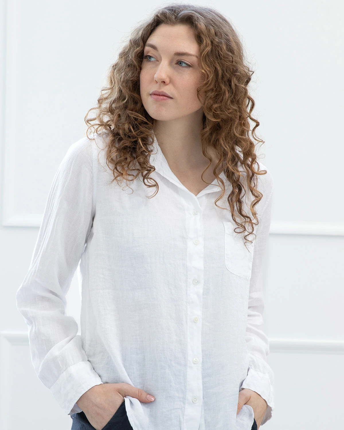 Velvet Natalia Linen Shirt 10 Velvet Natalia Linen Shirt - Image 8