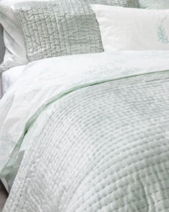 Orchid Quilt Ice Mint 11 Orchid Quilt Ice Mint -Home Textiles Shop Orchid Quilt Ice Mint5