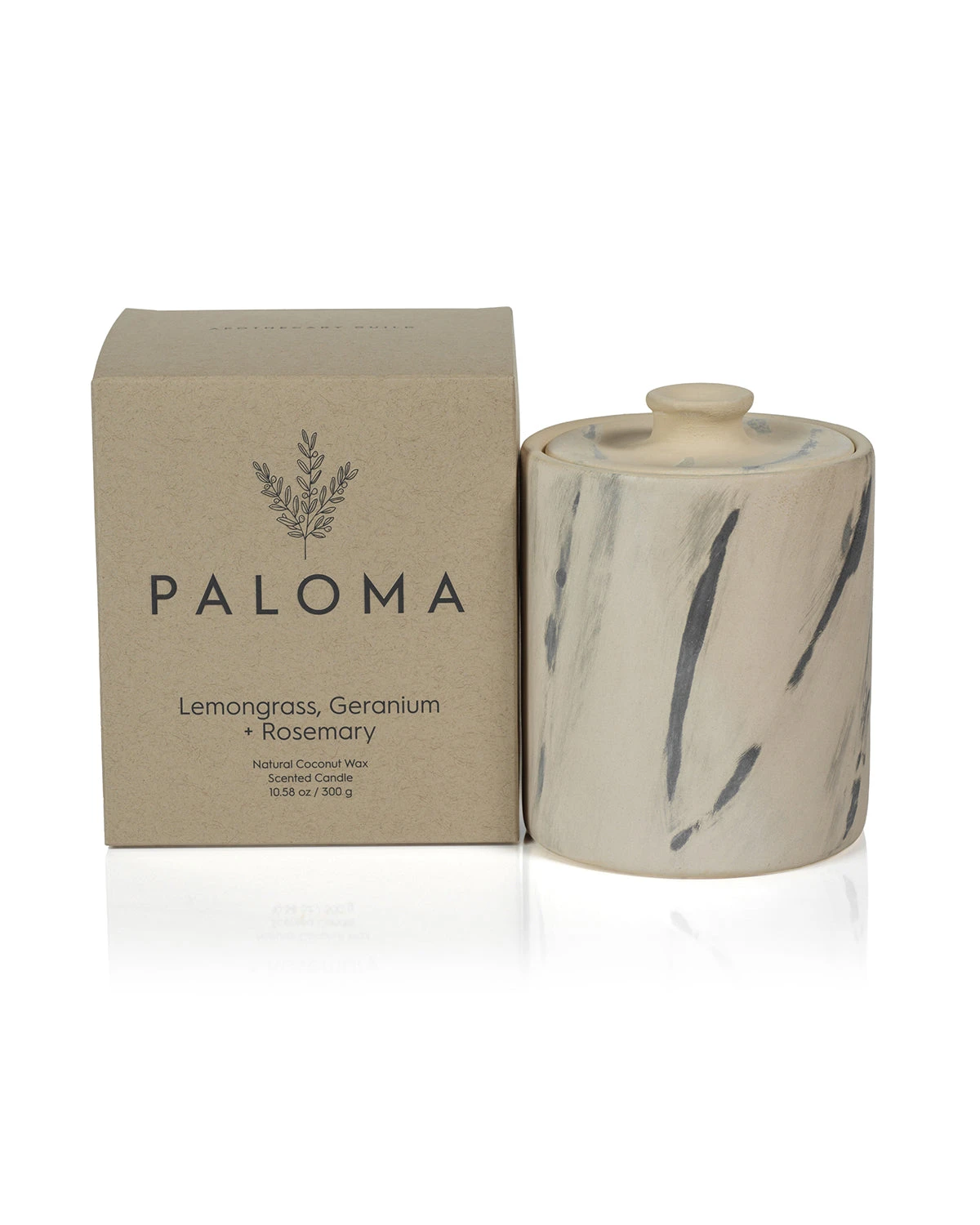 Paloma Candle Lemongrass Geranium 3 Paloma Candle Lemongrass Geranium