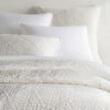 Parisienne Velvet Quilt White -Home Textiles Shop Parisienne Velvet Quilt White Web crop