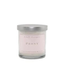 K. Hall Peony Candle