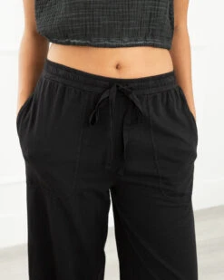 Velvet Pismo Organic Jersey Pants 29 Velvet Pismo Organic Jersey Pants -Home Textiles Shop PismoOrganicJerseyPantsBlack4