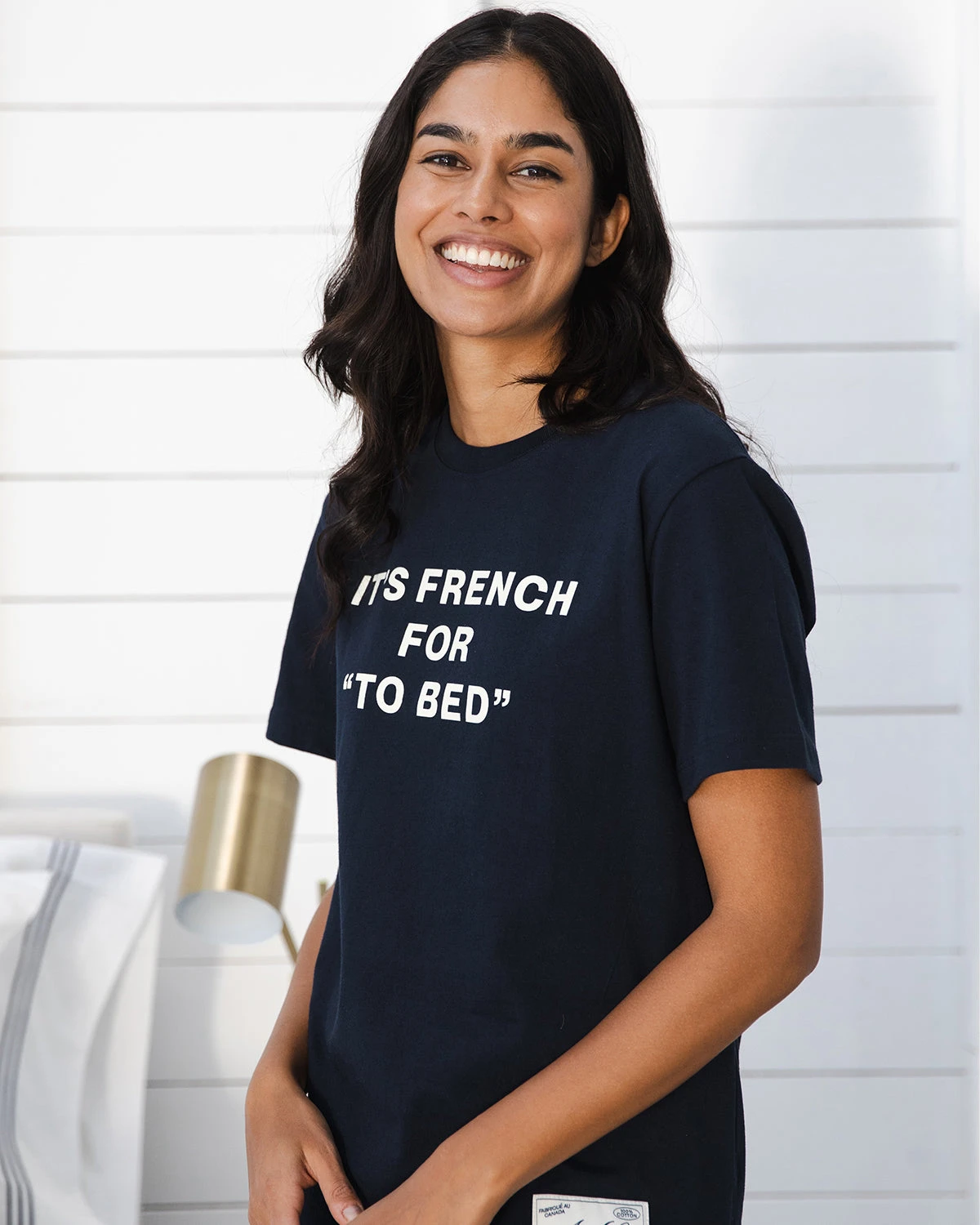 Au Lit X Province Of Canada French For To Bed Tee 3 Au Lit X Province Of Canada French For To Bed Tee