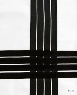 Quartette Custom Collection -Home Textiles Shop Quartette Pillow Cases Swatch Name Black