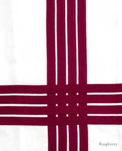 Quartette Custom Collection -Home Textiles Shop Quartette Pillow Cases Swatch Name Raspberry