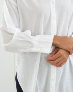 Velvet Redondo Cotton Shirt -Home Textiles Shop RedondoCottonShirtWhite7