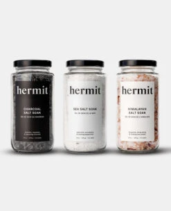 Hermit Salt Soak Trio