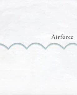 Scallop 220 Thread Count Percale -Home Textiles Shop Scallop Airforce