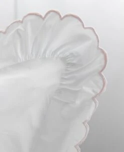 Scallop 220 Thread Count Percale -Home Textiles Shop Scallop Pink 4