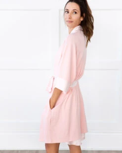 Shala Robe -Home Textiles Shop Shala Robe Blush1