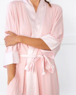 Shala Robe -Home Textiles Shop Shala Robe Blush2