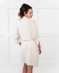 Shala Robe -Home Textiles Shop Shala Robe Egg Nog2