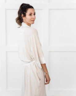 Shala Robe -Home Textiles Shop Shala Robe Egg Nog3