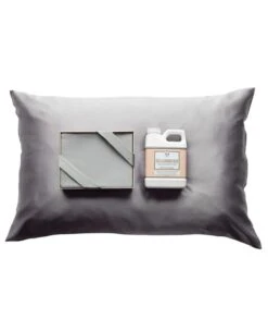 Silk Pillow Case + Silk Wash Set