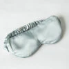100% Silk Weighted Sleep Mask Blue -Home Textiles Shop SilkWeightedSleepMask 1