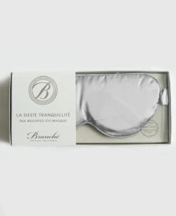 100% Silk Weighted Sleep Mask Silver -Home Textiles Shop SilkWeightedSleepMask 5 dddb634a 6c51 4683 b203 5ee17a70fe75