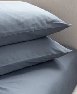 Silky 320 Thread Count Cotton Sateen Fog Blue 12 Silky 320 Thread Count Cotton Sateen Fog Blue -Home Textiles Shop Silky 320 Thread Count Cotton Sateen Fog Blue5