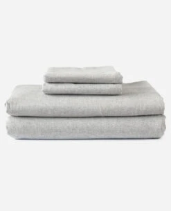 Soft & Cozy Flannel Bundle Heather Grey 7 Soft & Cozy Flannel Bundle Heather Grey -Home Textiles Shop Soft CozyFlannelBundleHeatherGrey3