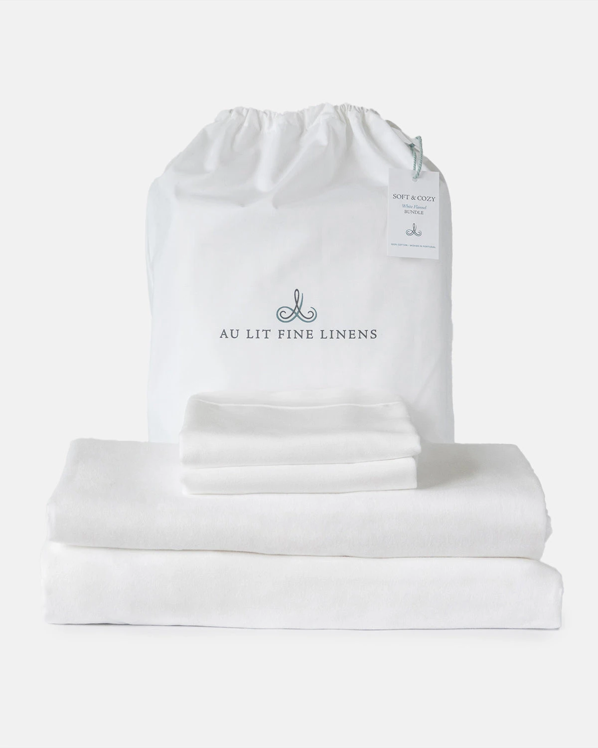 Soft & Cozy Flannel Bundle White 3 Soft & Cozy Flannel Bundle White