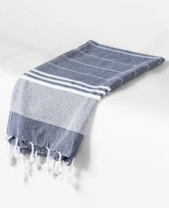 Ege Turkish Striped Fouta -Home Textiles Shop Striped Fouta Hand Towel Navy 75aced3a 9c15 4c75 af06 5c3e93ff2743