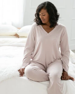 Supima Romper Dust Pink