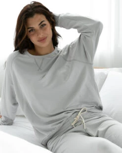 The After Work Sweatshirt Cement -Home Textiles Shop TheAfterWorkSweatshirtCement1