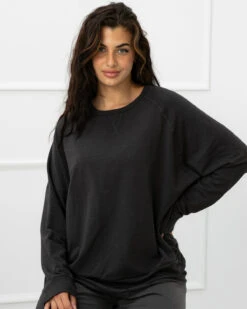 The After Work Sweatshirt Coal -Home Textiles Shop TheAfterWorkSweatshirtCoal1