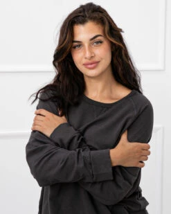 The After Work Sweatshirt Coal -Home Textiles Shop TheAfterWorkSweatshirtCoal2
