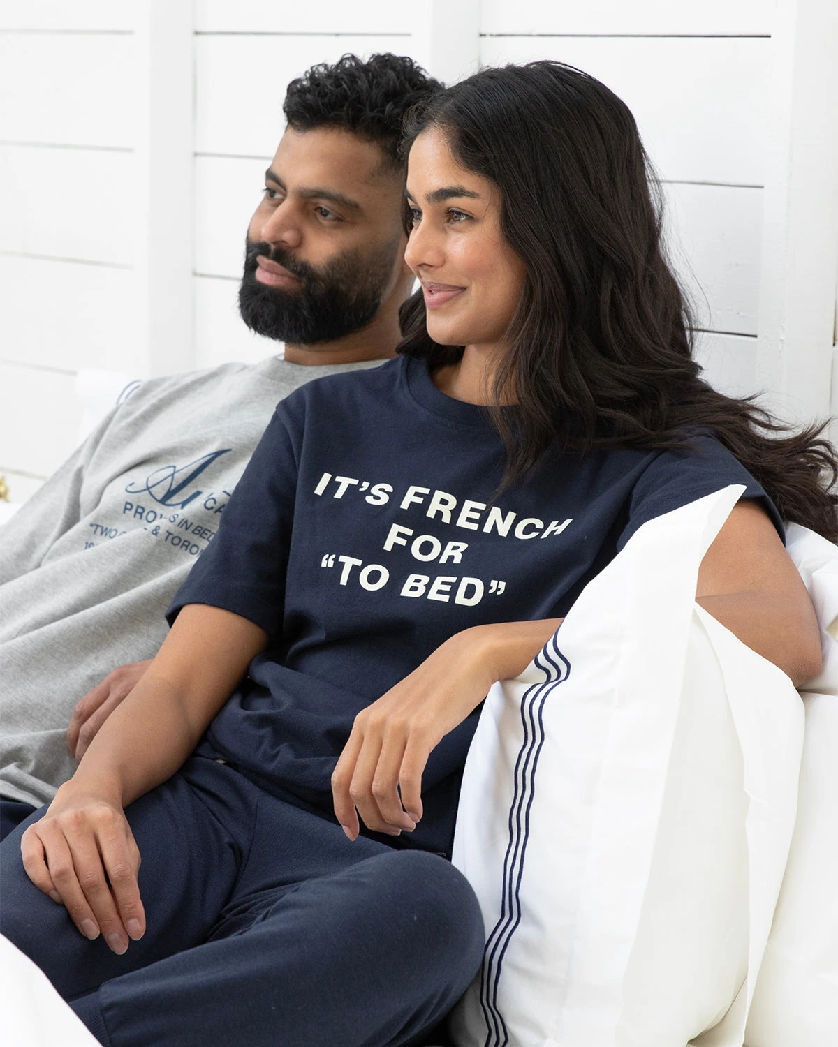 Au Lit X Province Of Canada French For To Bed Tee 12 Au Lit X Province Of Canada French For To Bed Tee - Image 10