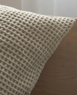 Washed Waffle Ecru -Home Textiles Shop Washed Waffle Ecru 8
