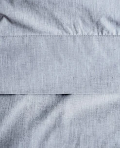 Washed Chambray Blue -Home Textiles Shop WashedChambrayBlue4web