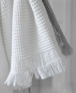 Washed Cotton/Bamboo Waffle Towels -Home Textiles Shop Washed Cotton Bamboo Waffle Towels 7