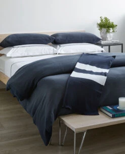 Xavier Washed Piqué Navy