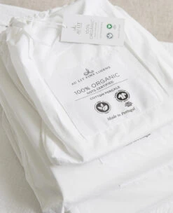 Zen Organic 200 Thread Count Percale White
