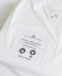 Zen Organic 200 Thread Count Percale White -Home Textiles Shop ZenOrganic200ThreadCountPercale4